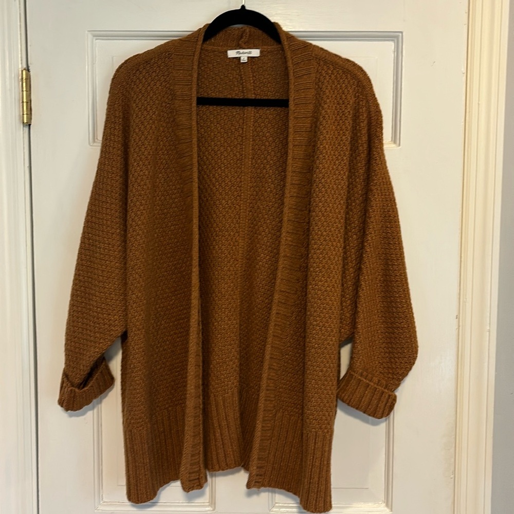 Madewell oversized brown sweater